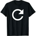 thumbnail image 1 of Refresh Icon Reload Page T-Shirt, 1 of 3