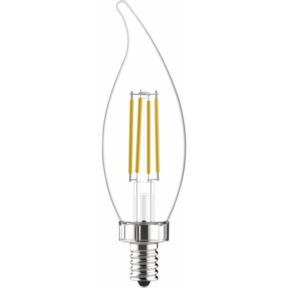 Refresh LED Light Bulbs, 60 Watt Eqv, Daylight, Decorative Bulbs, Small Base (8 Pack)