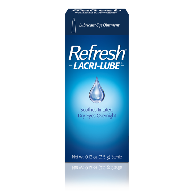 Refresh LacriLube Lubricant Eye Ointment 0.12 oz. Box