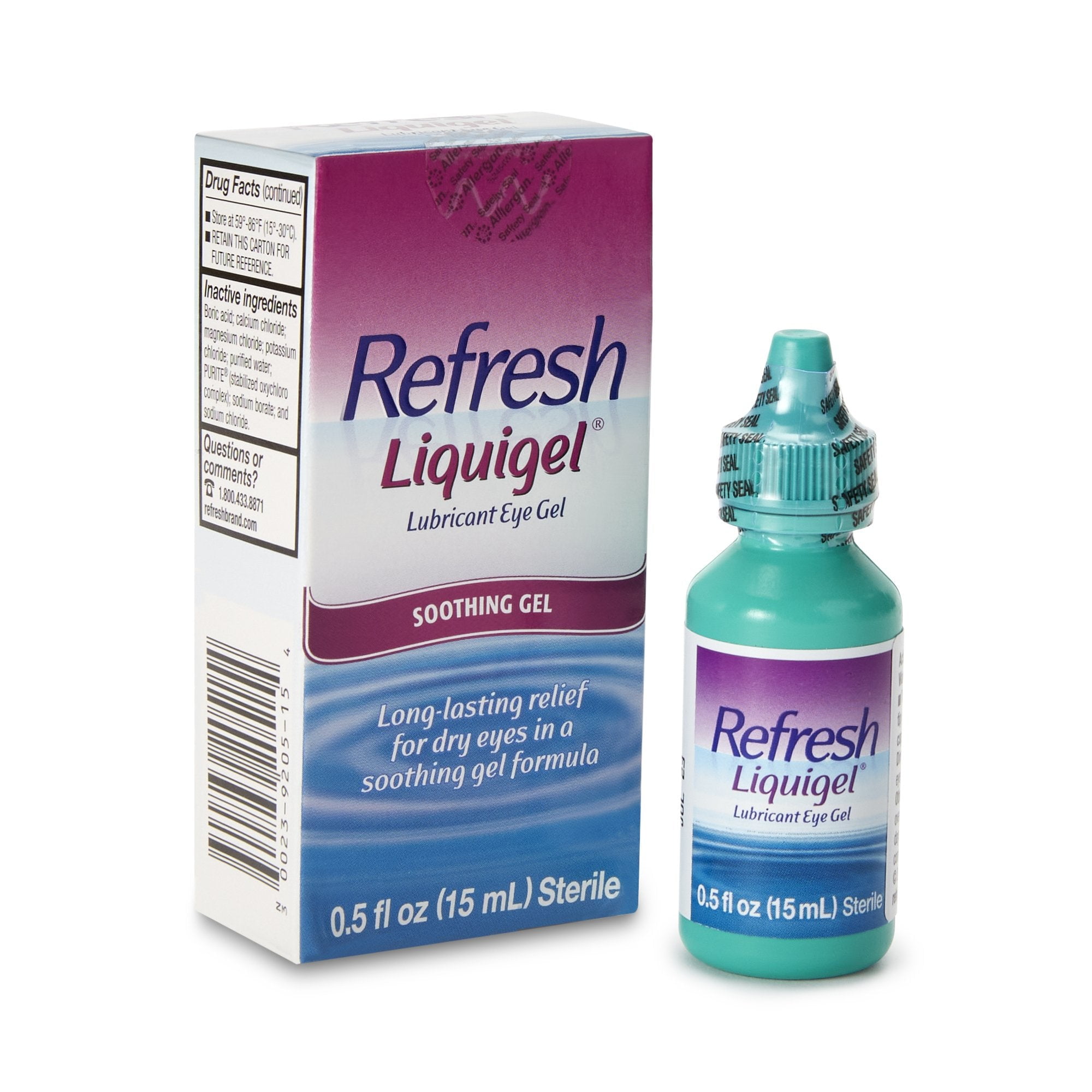 Refresh Liquigel Lubricant Eye Gel Preserved Tears, 0.5 fl oz (15 mL