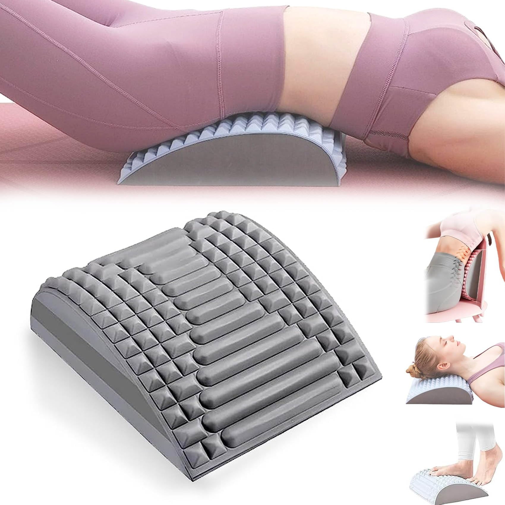 ONTHEALTH Adjustable Back Stretcher for Lower Back Pain Relief |  Multi-Level Cracker and Massager De…See more ONTHEALTH Adjustable Back  Stretcher for