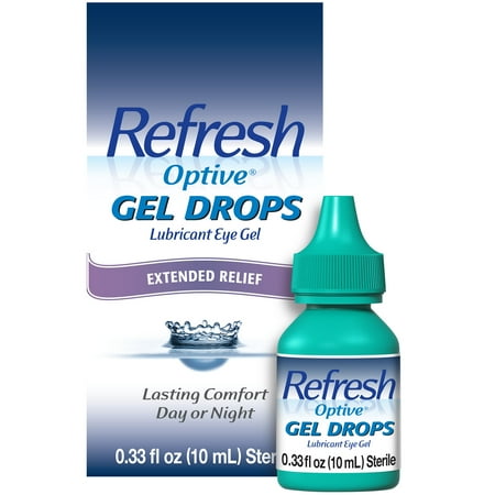 Refresh Optive Gel Drops Lubricant Eye Gel, 10 ml