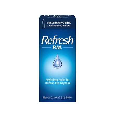 Refresh PM Lubricant Eye Ointment Nighttime Relief For Dry Eye - 3.5 Gm