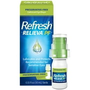 Refresh® RELIEVA® Preservative-Free Tears Lubricant Eye Drops, 0.33 fl oz, 10 mL