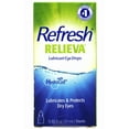 thumbnail image 1 of Refresh Relieva Lubricant Eye Drops, Lubricates & Protects Dry Eyes, 0.33 FL OZ, 1 of 7