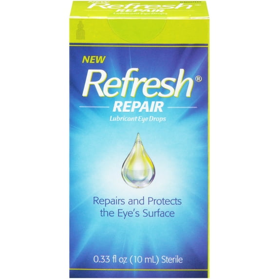 Refresh® Repair Lubricant Eye Drops 0.33 fl. oz. Bottle