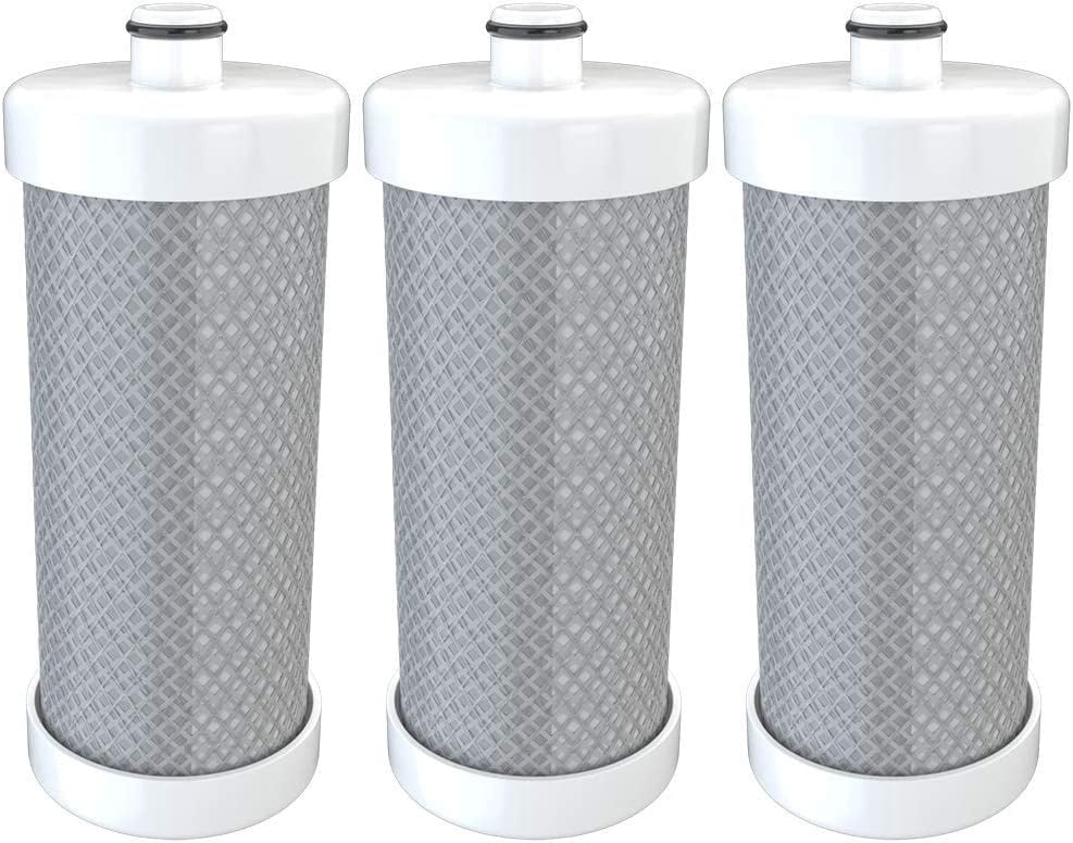 Refresh Replacement for Frigidaire WF1CB, RF100, RG100, NGRG2000, RF-100, RG-100, NGRG-2000 and Kenmore 9910, 469910, 46-9910 Refrigerator Water Filter (3-Pack)