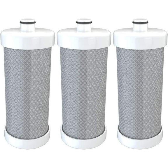 Refresh Replacement for Frigidaire WF1CB, RF100, RG100, NGRG2000, RF-100, RG-100, NGRG-2000 and Kenmore 9910, 469910, 46-9910 Refrigerator Water Filter (3-Pack)