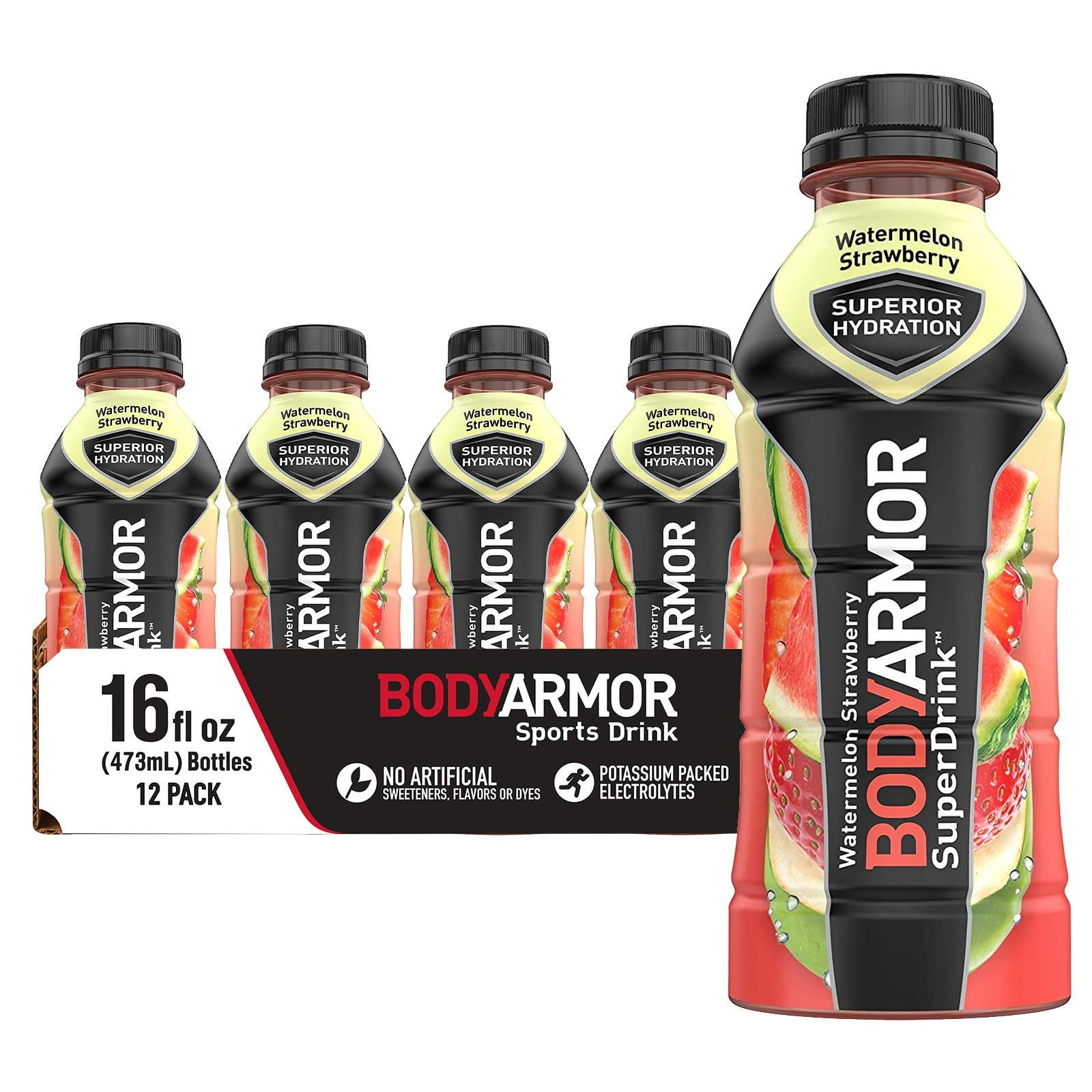 Refresh and Replenish with Bodyarmor Sports Drink Watermelon
