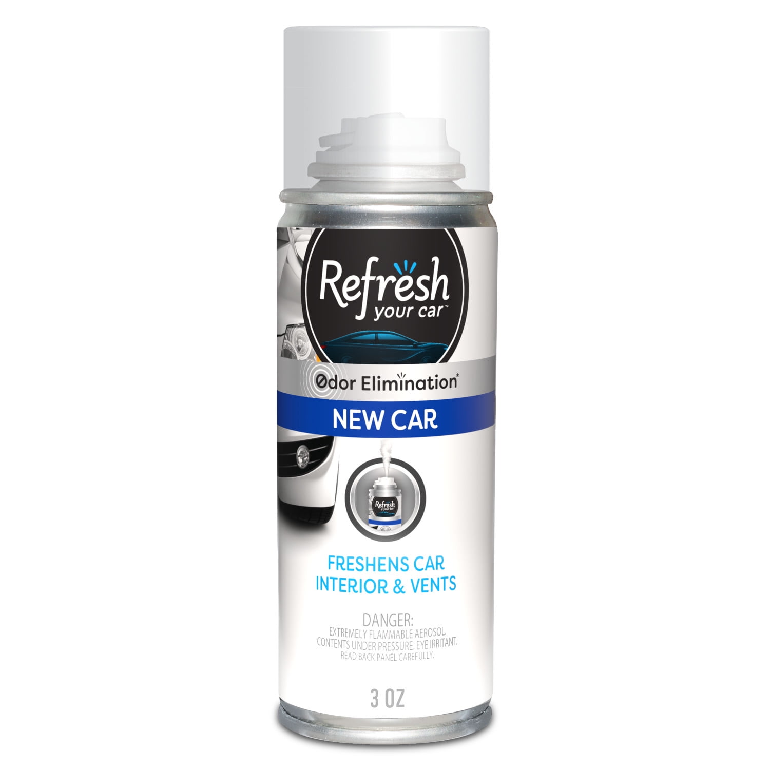 Refresh Your Car! Active Odor Elimination Fogger (New Car Scent