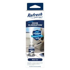 Refresh Your Car! New Car Scent Active Odor Elimination Fogger, 3 OZ