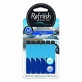 thumbnail image 1 of Refresh Your Car! Air Freshener, New Car/Cool Breeze, 6 Pack, 1 of 7
