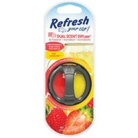 Refresh Your Car Fresh Strawberry and Cool Lemonade Auto Automotive Air Fresheners 0.23 fl oz