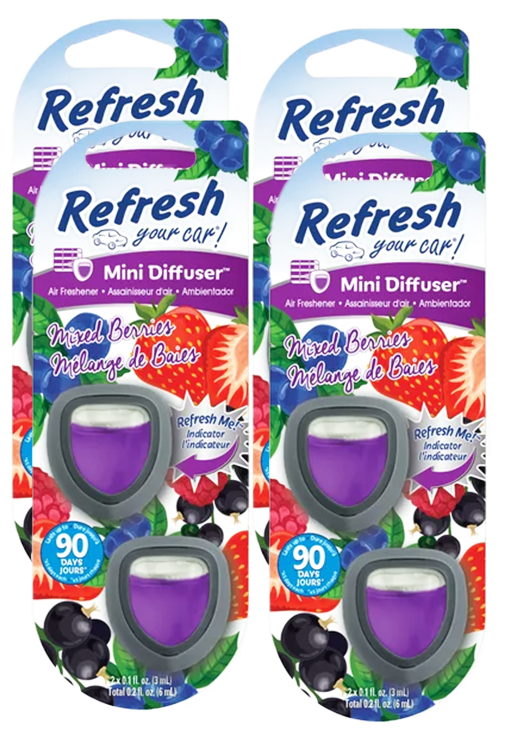 Refresh Your Car! Mini Diffuser Car Air Fresheners Vent Clips The