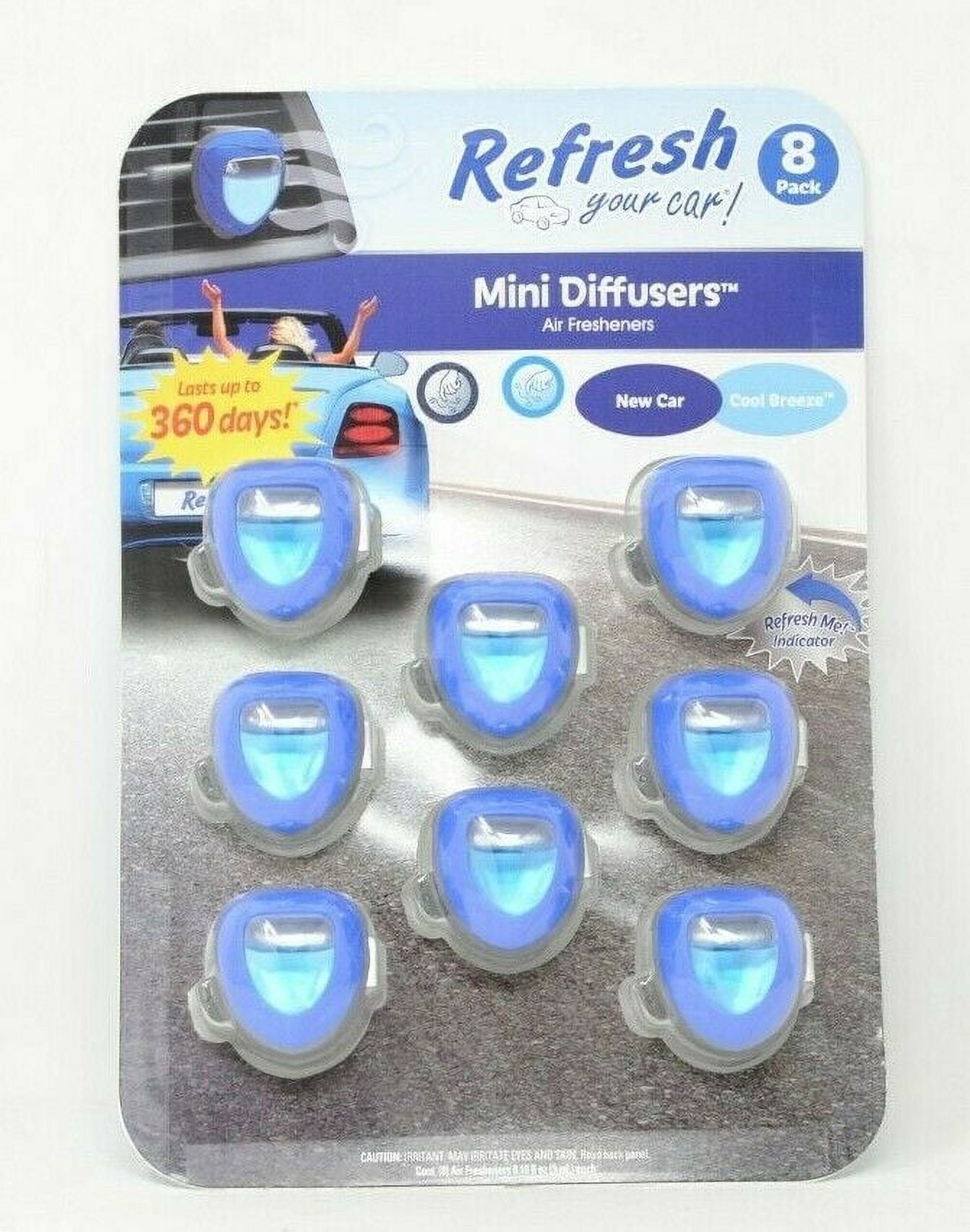 Car Wind Diffusers Refresh Your Car Mini Vent Diffusers Air Fresheners New Car Cool Breeze ...