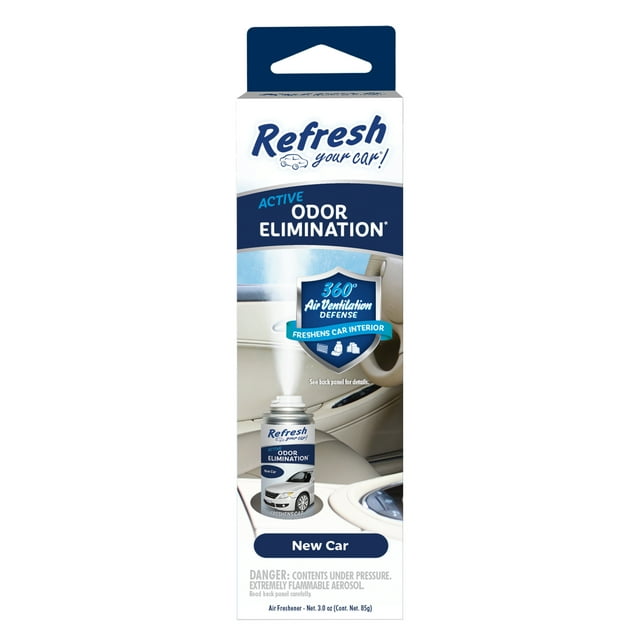 Refresh Your Car! New Car Scent Active Odor Elimination Fogger Air