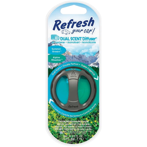 Refresh Your Car Oil Diffuser Car Air Freshener - Pack of 12