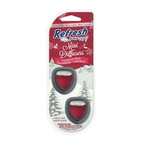 Refresh Your Car Ryc Winter Berries Mini Diffuser 2pk