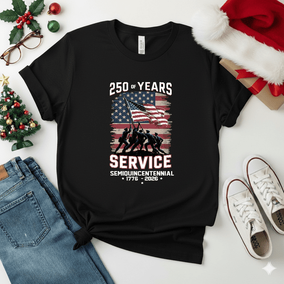 Refreshed America 250 Years Anniversary USA Heritage Patriotic Pride Unisex T-shirt up to size 5XL