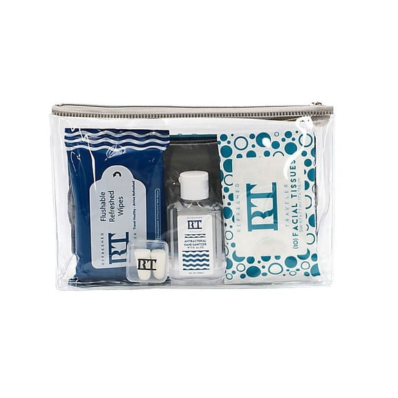 Refreshed Traveler Comfort 6-Piece Travel Accessory Set