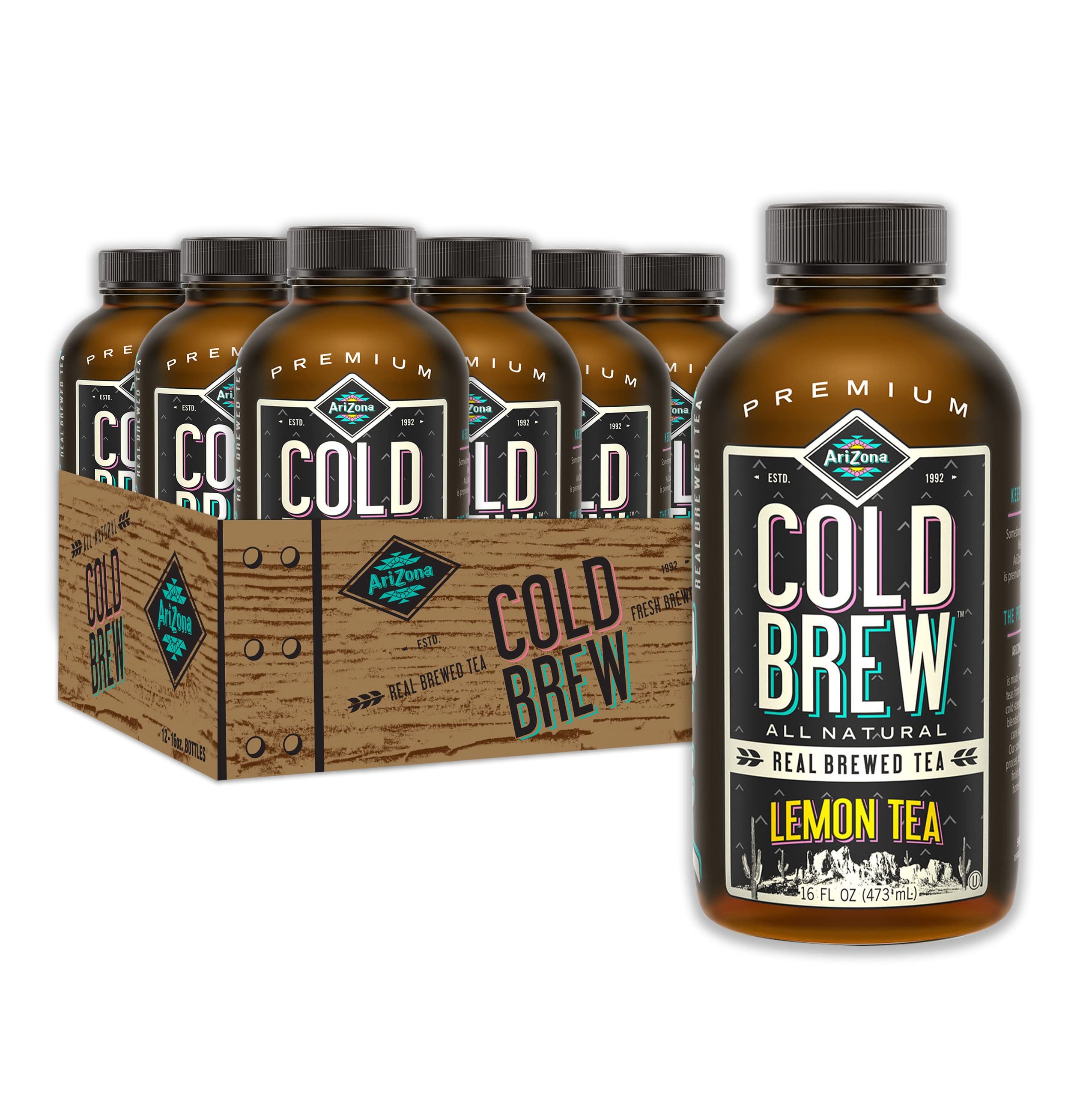 Refreshing Arizona Cold Brew Lemon Tea Indulge in the Exquisite Taste