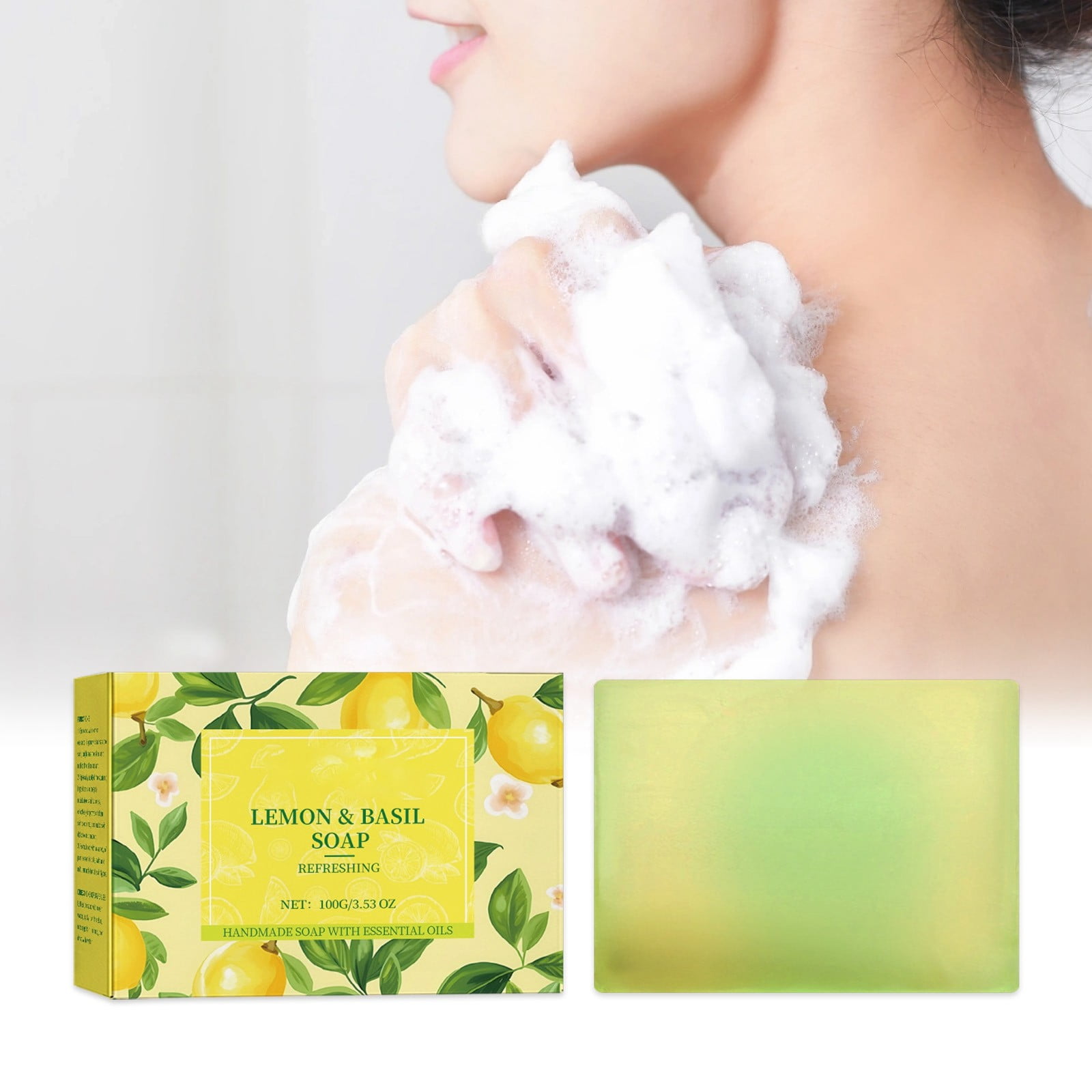 Refreshing Body Soap Hydrating Cleansing Bar For Deep Pore Cleansing