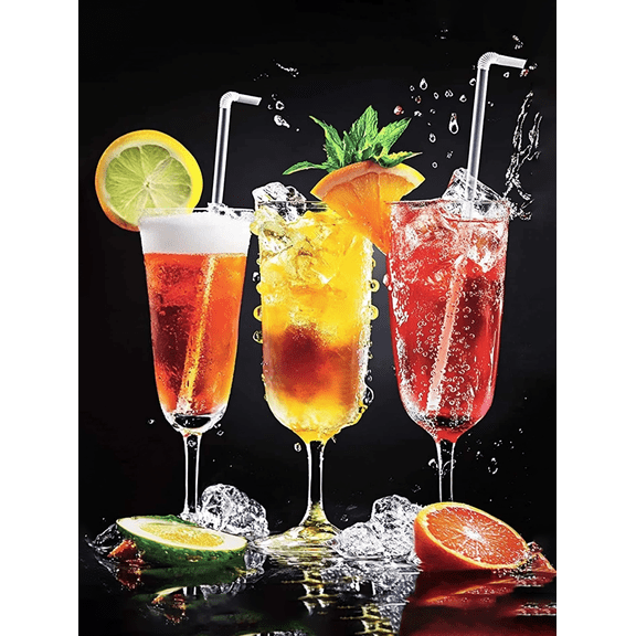 Refreshing Cocktail Canvas Print/Wall ArtSuitable for Bar DecorKitchen DecorRestaurant DecorHome DecorParty Decor