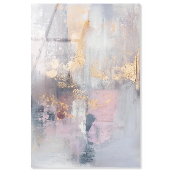 Refreshing High-Gloss Frameless Acrylic Glass Wall Art Boho elegant abstract wall by Art Remedy, Ready to Hang, 10 x 15