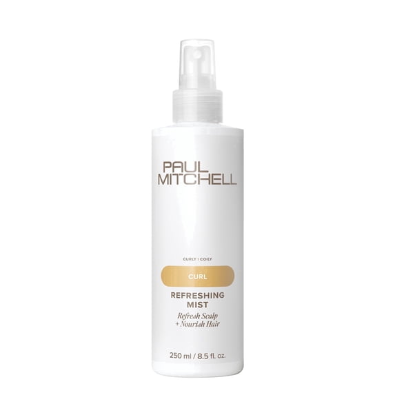 Paul Mitchell Refreshing Mist, Refreshes Scalp + Nourishes, For Curly + Coily Hair, 8.5 fl. oz