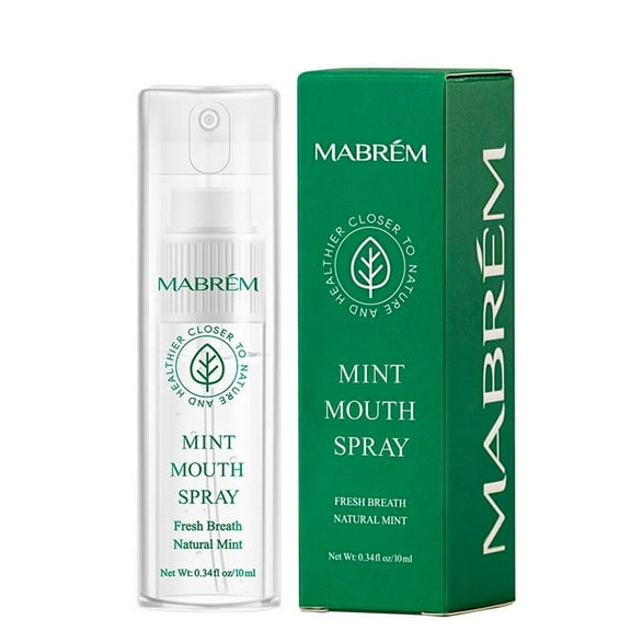 Refreshing Mouth Mint Spray,Peppermint Mouth Spray To Breathe Fresh Breath To The Mouth 10ml,A