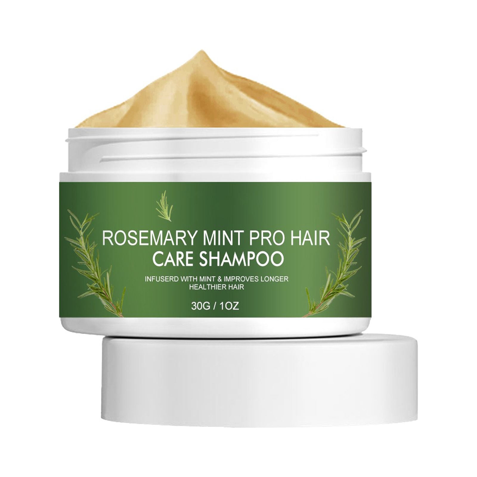 Refreshing Peppermint Shampoo Natural And Nourishing Formula For