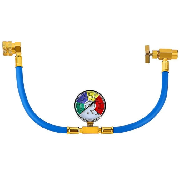 Refrigerant Filling Fluorine Tube With 1/2 ACME Valve Bottle Connection For Refrigeration Systems, Efficient And Convenient