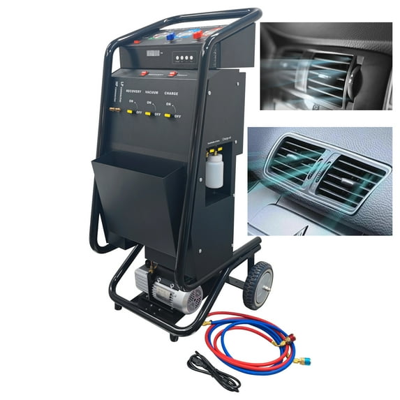 Refrigerant Filling Machine Car Air Conditioner Recovery Recycling Recharging Commercial 110V