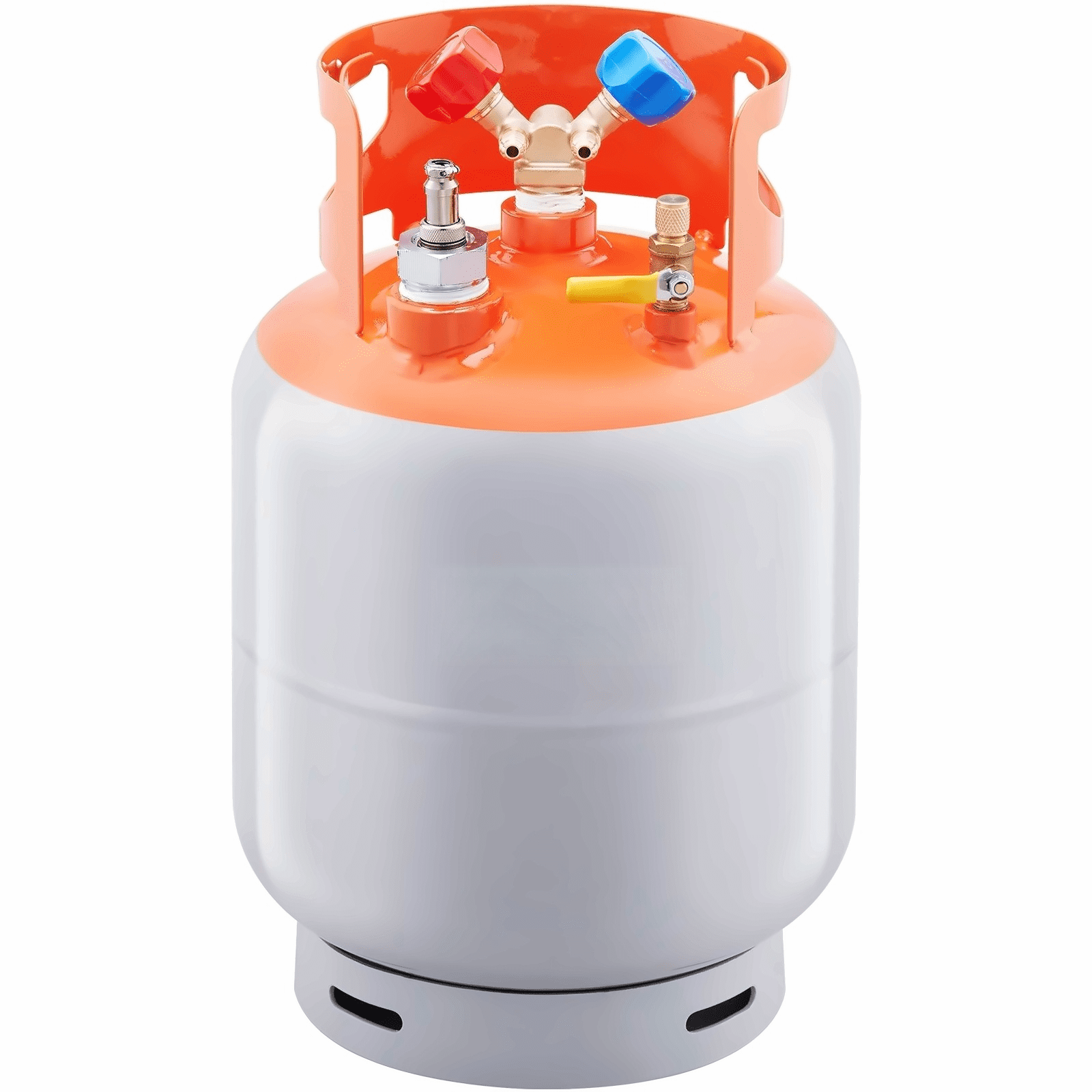 Refrigerant Recovery Reclaim 30lb Cylinder Tank with Floating Switch
