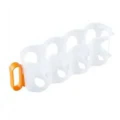 Refrigerated Can Rack Fridge Beer Storage Box Drink Organizer Shelf Hand-held  Home Kitchen Beverage Drink Can Storage Box (Orange color)