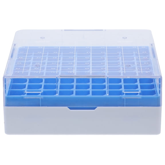 Refrigerated Centrifuge Tube Box Cryovial Freezer Rack Cryogenic Storage for Tube Test Tubes Freezer Boxes