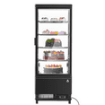 thumbnail image 1 of Refrigerated Display Case Commercial,3.5 Cu.Ft.Display Refrigerator for Bakery with Interior LED Lighting,Air-Cooling Automatic Defrost,Locked Door,Countertop Pastry Display, 1 of 8