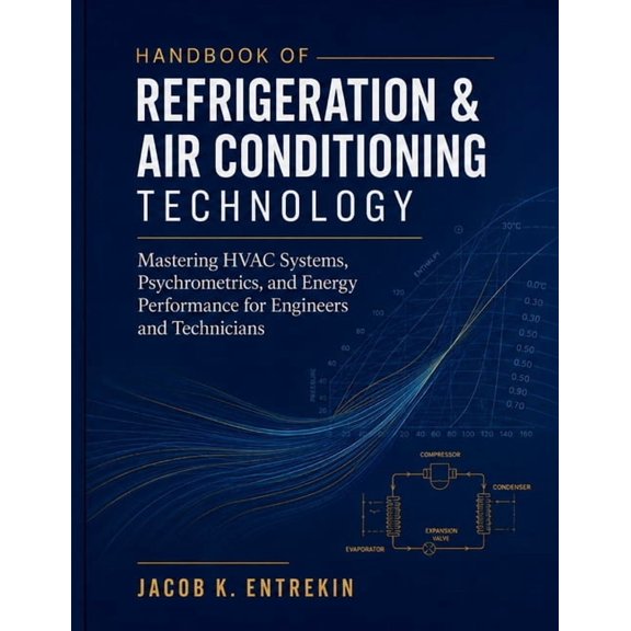 Refrigeration & Air Conditioning Technology: Mastering HVAC Systems, Psychrometrics, and Energy Performance for Engineer, (Paperback)