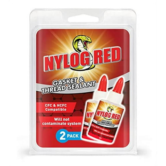 Refrigeration Technologies Nylog Red Gasket and Thread Sealant 2 Pack RT200RP Viper