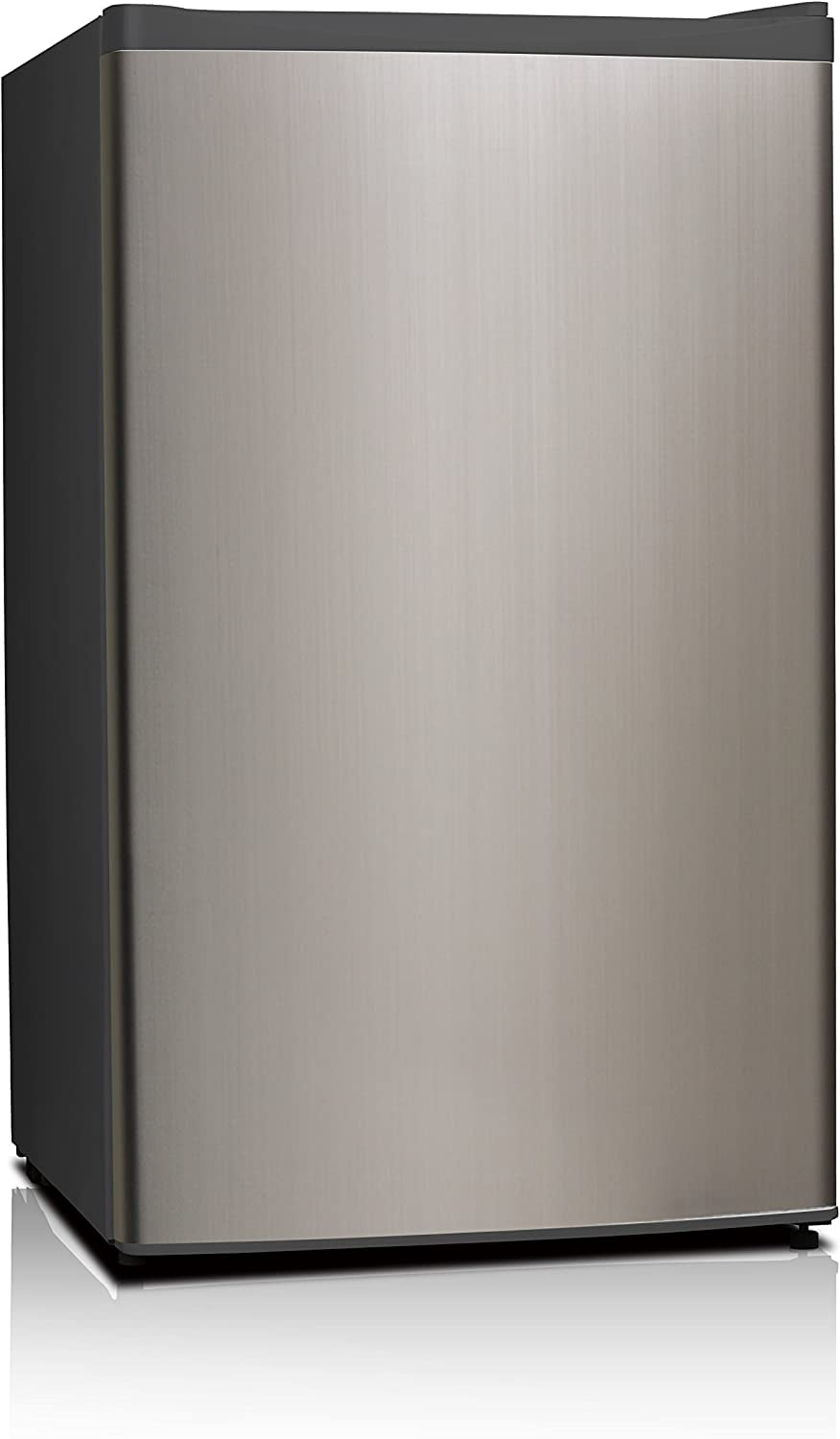 Refrigerator, 3.3 Cubic Feet, Stainless Steel