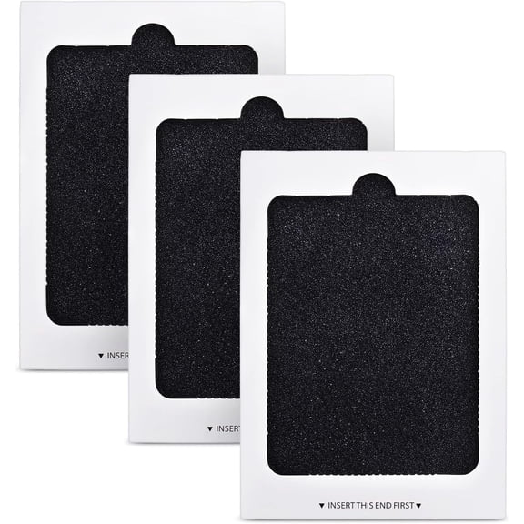 Refrigerator Air Filter Replacement 3 Pack - Carbon Activated Filter Compatible with Frigidaire & Electrolux Pure Air Ultra Reduce Odors for EAFCBF, PAULTRA, RAF1150 242061001,242047801, 242047804