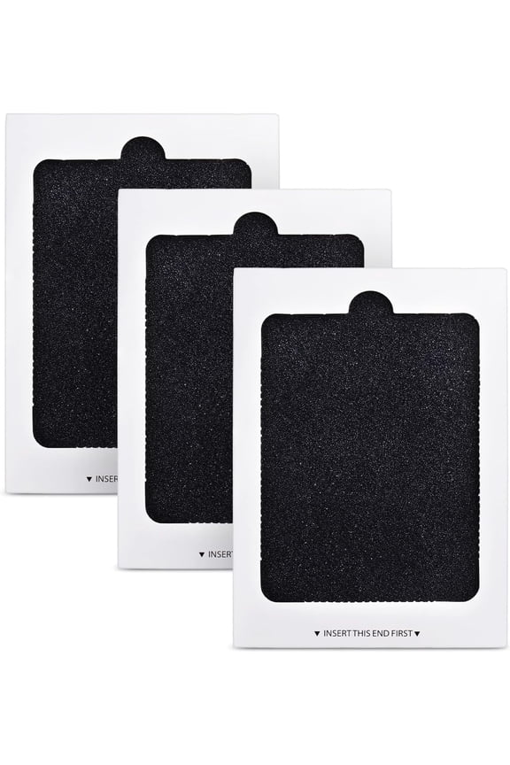 Refrigerator Air Filter Replacement 3 Pack - Carbon Activated Filter Compatible with Frigidaire & Electrolux Pure Air Ultra Reduce Odors for EAFCBF, PAULTRA, RAF1150 242061001,242047801, 242047804