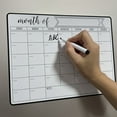 thumbnail image 1 of Refrigerator Blank One Month Planner Magnetic Dry Erase Wall Calendar Whiteboard, 1 of 6
