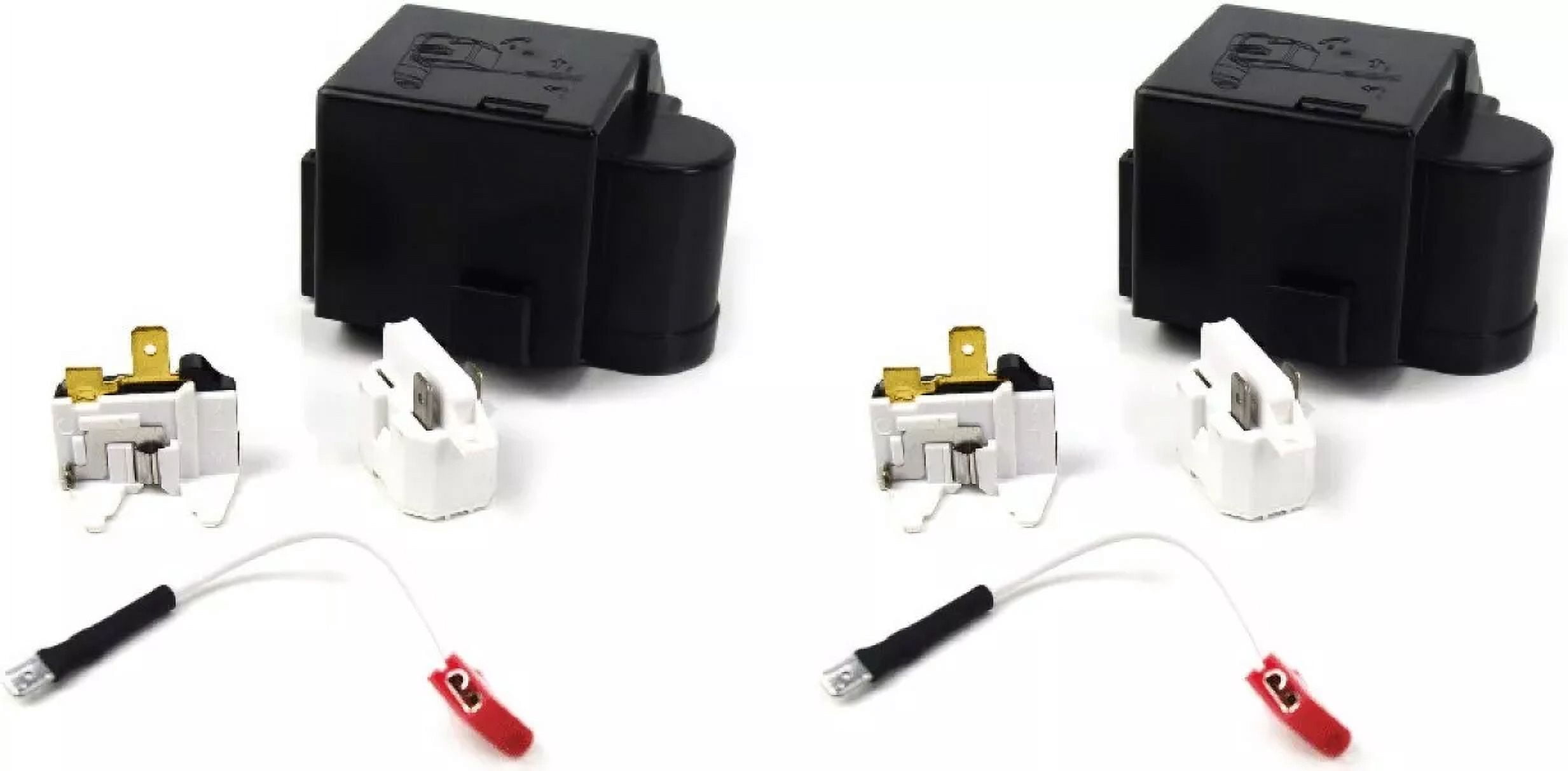 Refrigerator Compressor Relay and Overload Kit 8201799 2 Packs ...