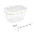 Refrigerator Crisper Container Storage Seal With Cover Butter Division