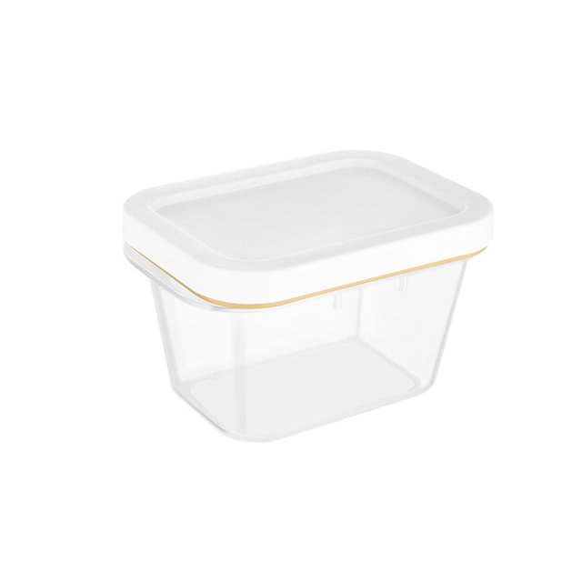 Refrigerator Crisper Container Storage Seal with Cover Butter Division
