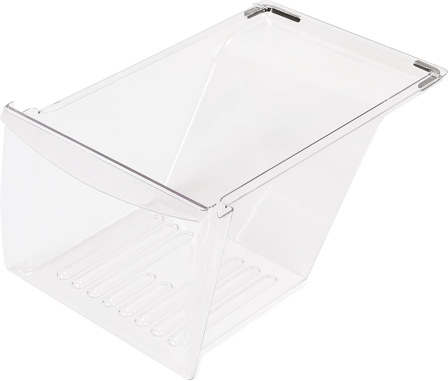 Refrigerator Crisper Drawer Pan Replacement for 240337103 PS429854 Refrigerator Pan Shelf Replacement Plastic Clear