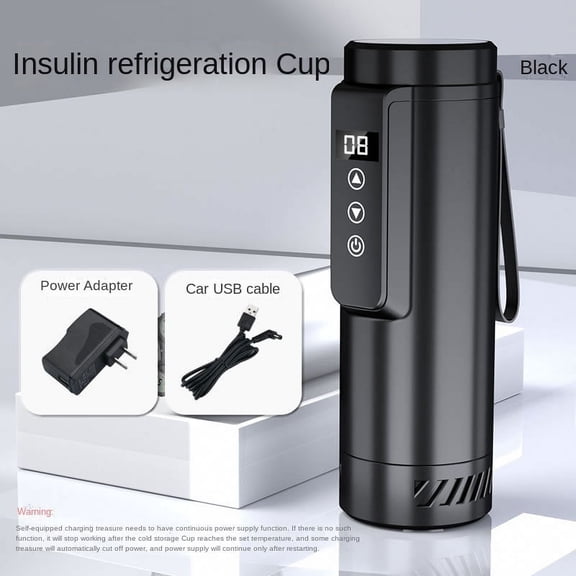 Refrigerator Cup Portable Refrigerator Box Growth Hormone Medicine Refrigeration Portable Cold Storage Cup Mini Refrigerator