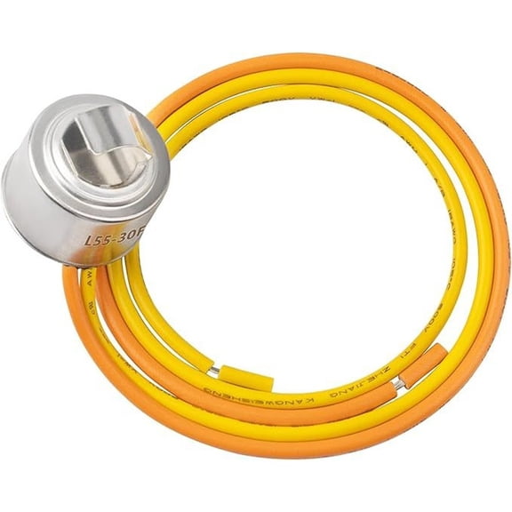 Refrigerator Defrost Thermostat Replacement For WR50X10010 WR50X0131 Enhanced Temperature Control For GE For HOTPOINT For RCA Fridge Accurate Defrost Cycle Simple Installation Plastic