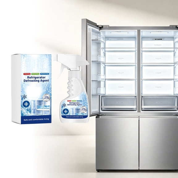 Refrigerator Defrosting Agent 120ml Quick Ice Removal Spray Freezer De icer Cleaner